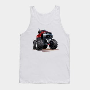 cartoon monster truck Tank Top